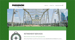 Desktop Screenshot of paradigmgroupretirementservices.net